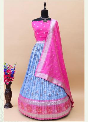Semi Stitched Lehenga Choli - Buy Semi Stitched Lehenga Choli online in  India