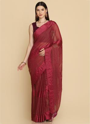 Fabindia Embellished Sarees : Buy Fabindia Silk Tussar Chikankari Sari  Online | Nykaa Fashion
