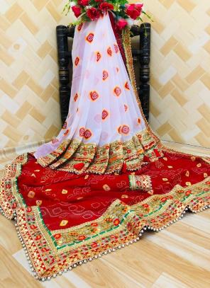 Buy online Bandhani Kurta Legging Set With Dupatta from ethnic wear for  Women by Scakhi for ₹8149 at 55% off | 2024 Limeroad.com