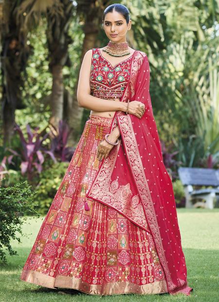 Red Party Wear Lehenga For Wedding Function 2022 | Best Selling
