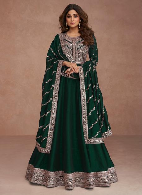Buy Green Dress Raw Silk Woven Floral Asymmetric With Banarasi Jacket For  Women by Shorshe Clothing Online at Aza Fashions.