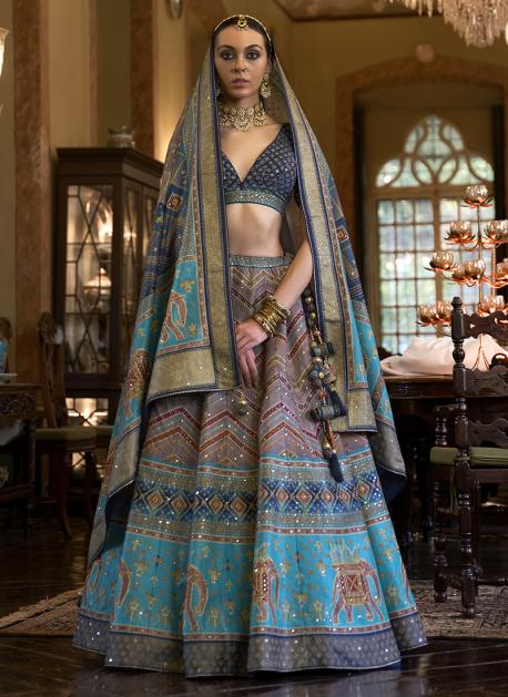 SABYASACHI LEHENGA SET – Kuro Clothing India