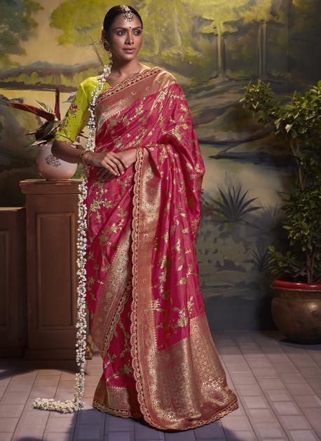 Shop Latest Banarasi Katan silk saree Online | SALE | Me99