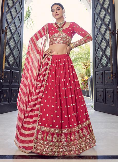 Navy Blue Gota Patti Embroidered Lehenga Set Design by RUHR INDIA at  Pernia's Pop Up Shop 2024