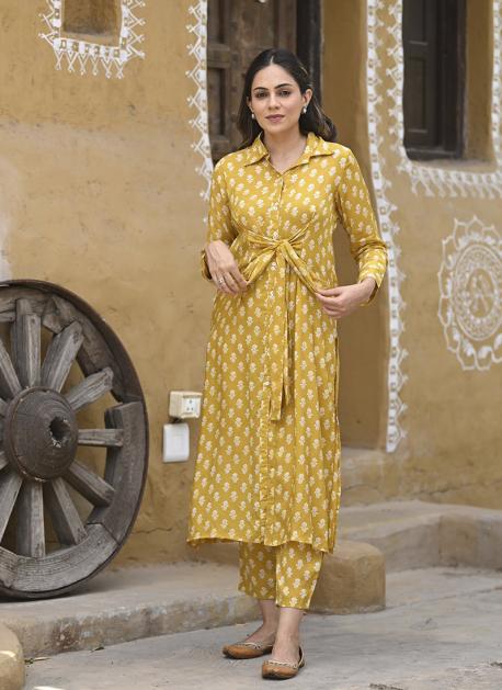 Buy Multi Color Pure Muslin Party Wear Digital Printed Kurti With Pant  Online From Wholesale Salwar.