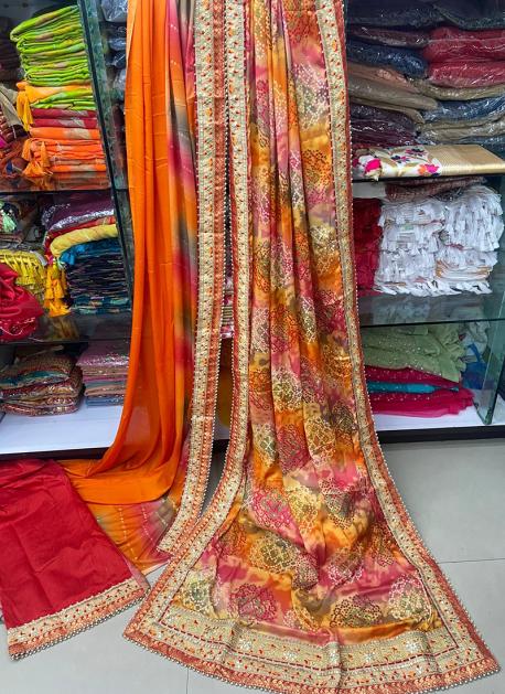 Moss chiffon Saree at Rs 649.00 | शिफॉन साड़ी - Anant Tex Exports Private  Limited, Surat | ID: 26542904255