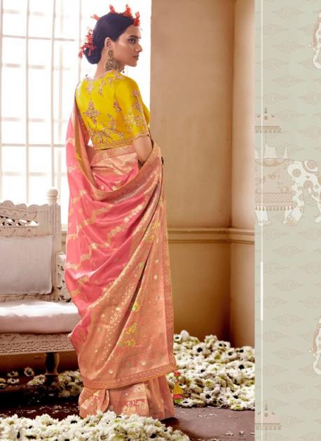 New Trendy Catalogue lifestyle anuradha vol 4 series 23911-23914 nylon raw silk  saree - Rehmat Boutique