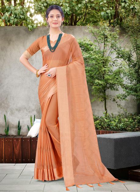 Silk Multicolor Siroski Work Saree at best price in Surat | ID:  2851608547891
